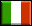 Fahne für die italienische Sprache